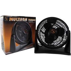 Ventilatore Multifan Turbo - 3 velocità 35W - Cornwall Electronics