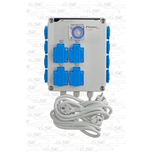 GSE Timer box 12x600W