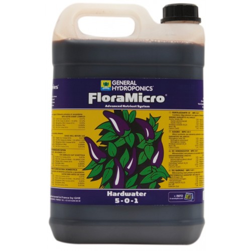 GHE - FloraMicro hard water 5L