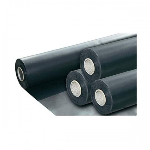 Rotolo telo nero in PVC impermeabile,, 50 x 2 M, Spessore 0,50mm